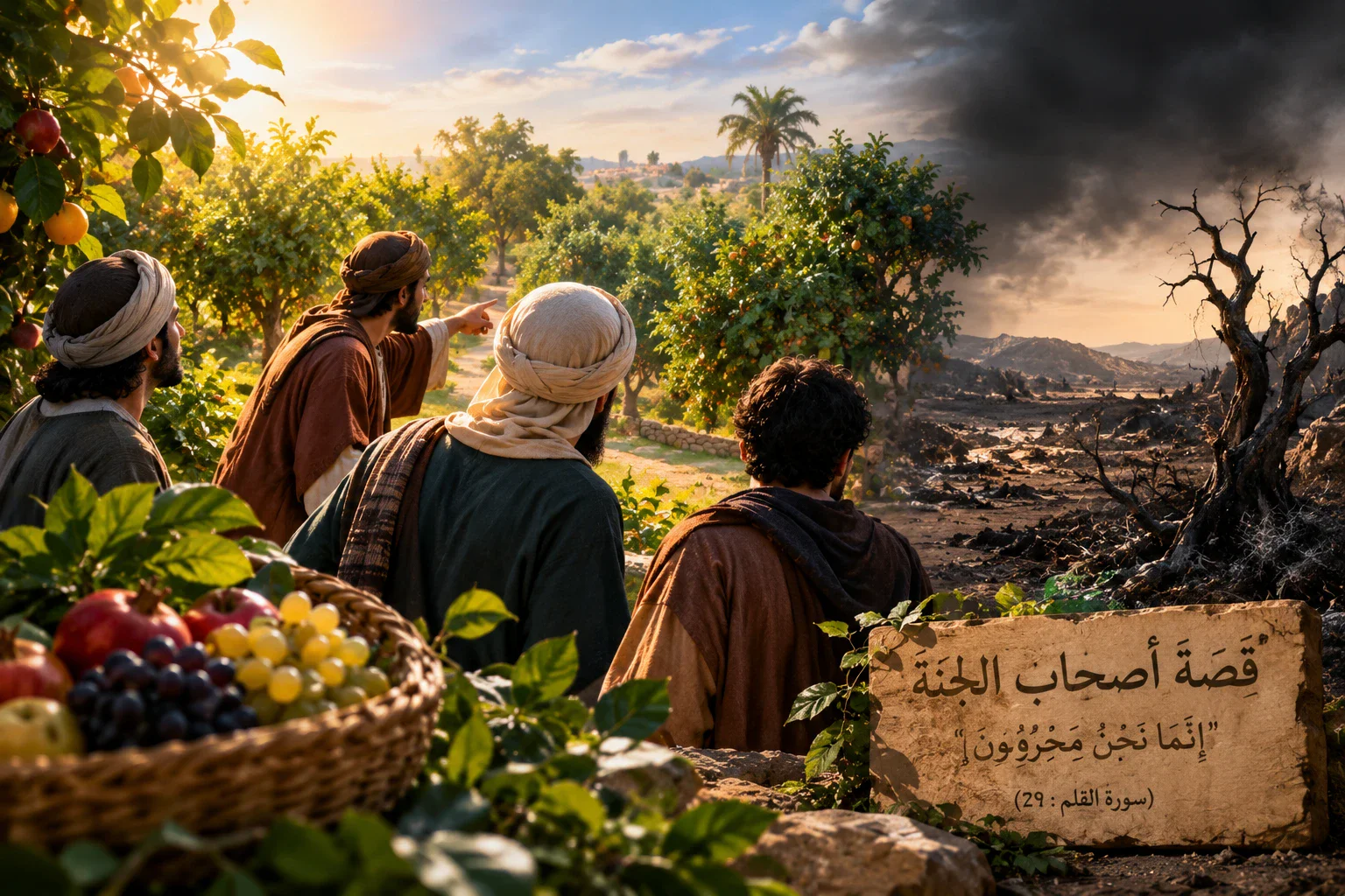 image about قصه اصحاب الجنه 