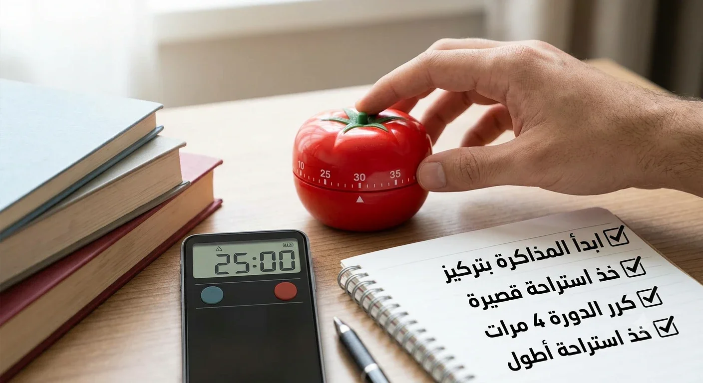 image about فخ الإنتاجية الزائفة: كيف تدرس بذكاء وتحقق نتائج أفضل بجهد أقل؟
