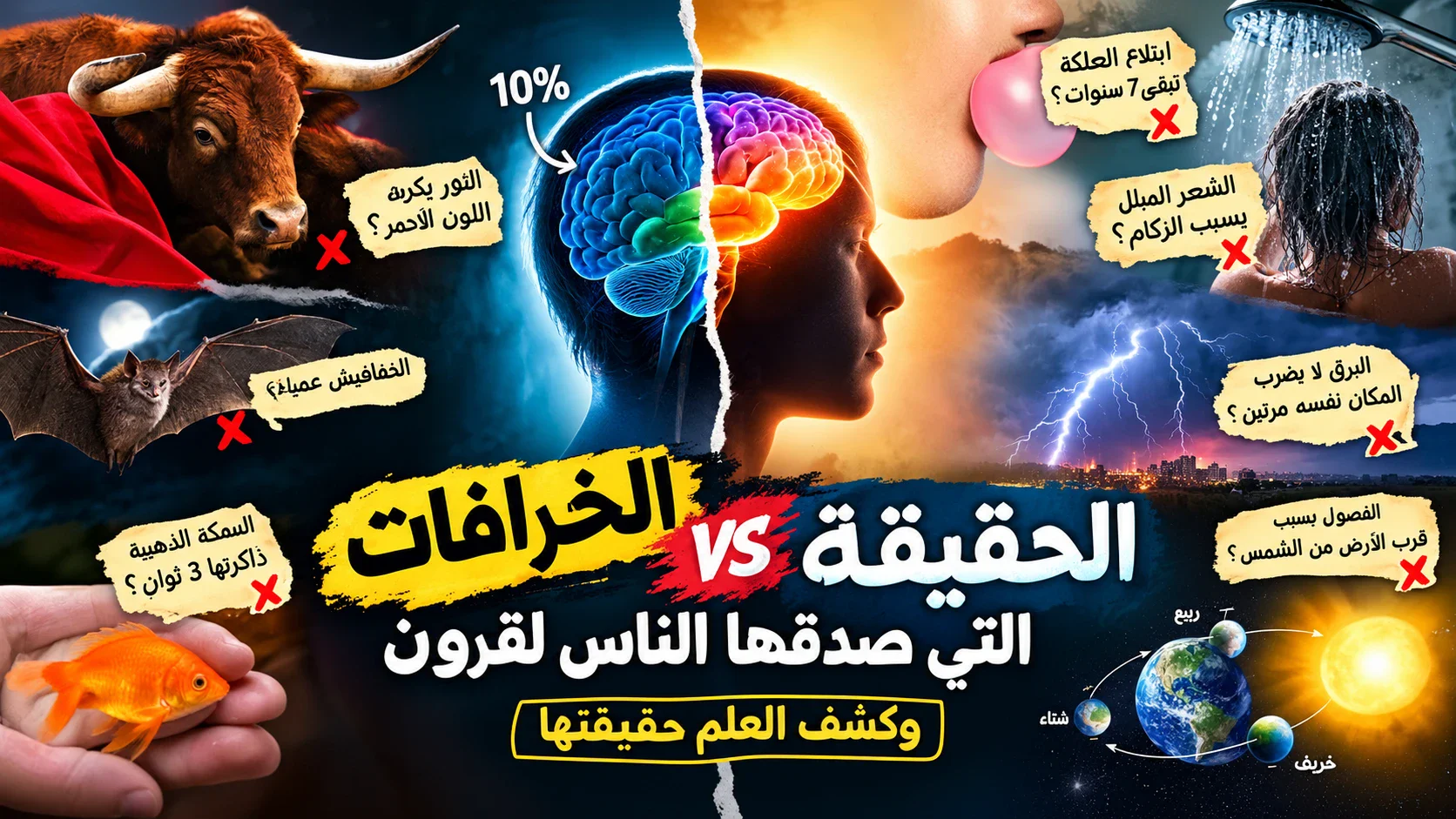 image about الخرافات التي خدعت أجيالا كاملة