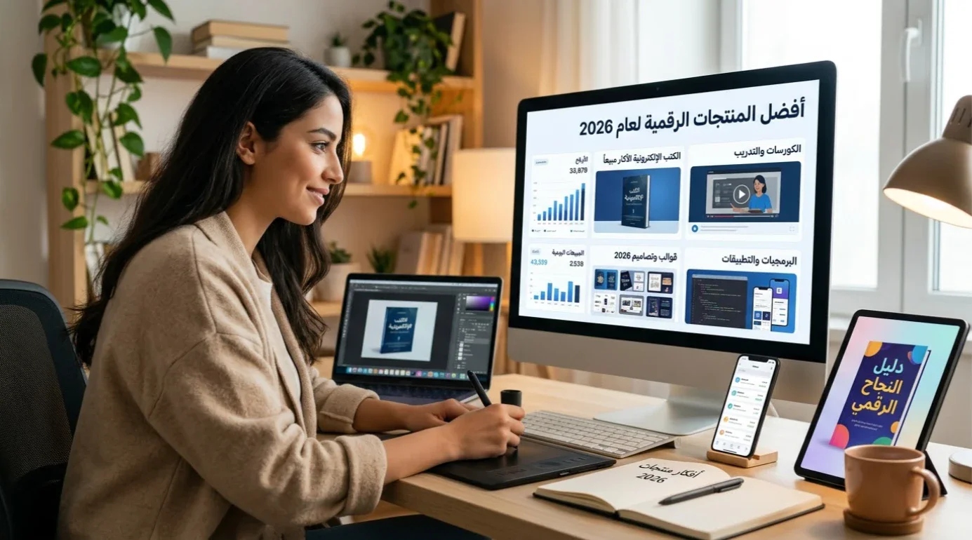 image about الربح من التجارة الإلكترونية: دليل الدروبشيبينغ والمتاجر الرقمية 2026
