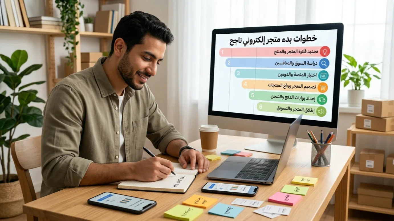 image about الربح من التجارة الإلكترونية: دليل الدروبشيبينغ والمتاجر الرقمية 2026