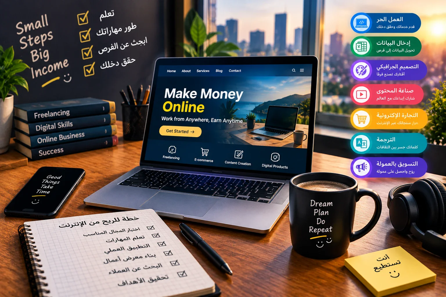 image about الربح من الانترنت 