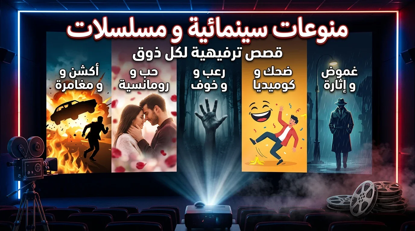 image about 🎬🔥 قصص الأفلام والمسلسلات.. لماذا تأخذنا الحكايات إلى عالم آخر؟