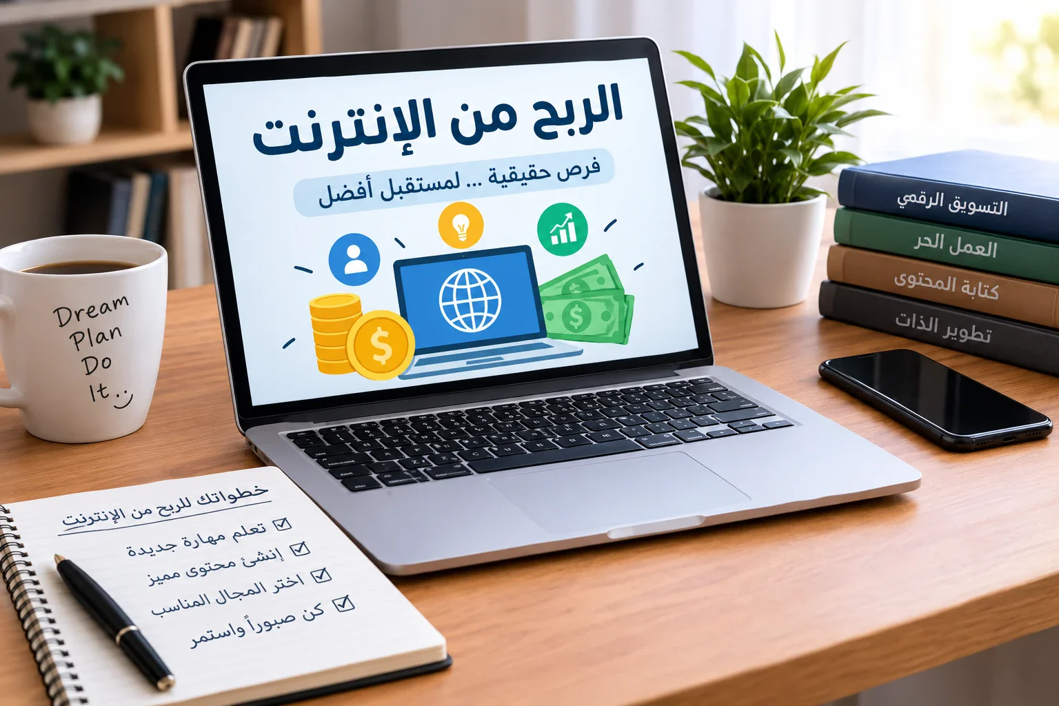 image about الربح من الإنترنت: 5 طرق عملية لبدء تحقيق دخل إضافي