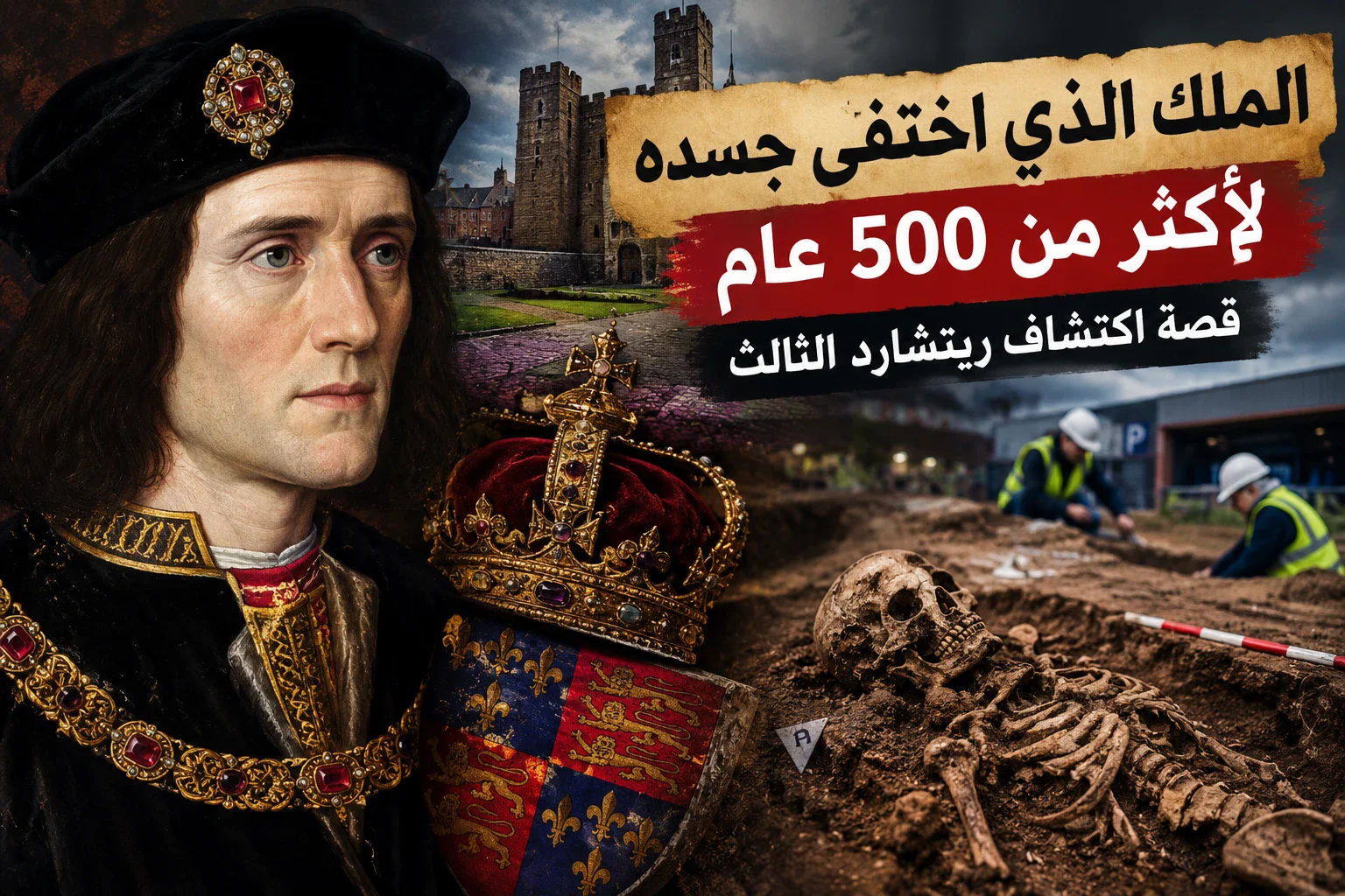 image about الملك الذي اختفى جسده لأكثر من 500 عام.. قصة اكتشاف ريتشارد الثالث