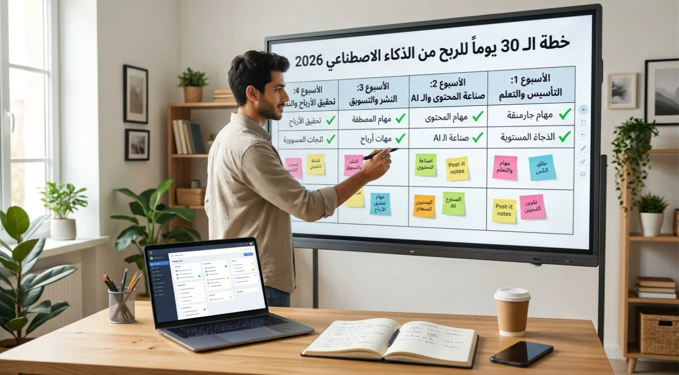 image about كيف تربح من الذكاء الاصطناعي في 2026 بطرق عملية وحديثة؟ 🤔