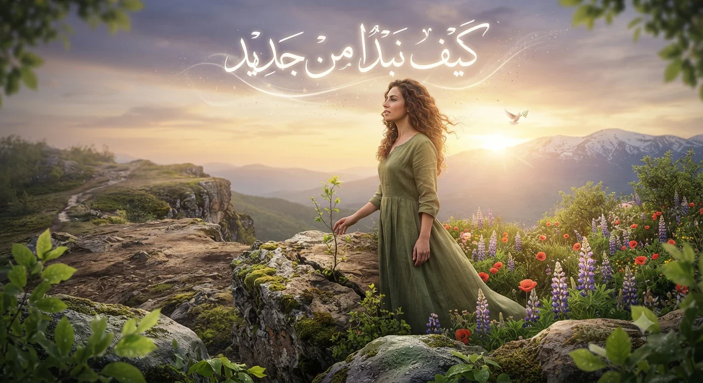 image about كيف نبدأ من جديد بعد فترة صعبة؟ خطوات تساعدك على استعادة حياتك