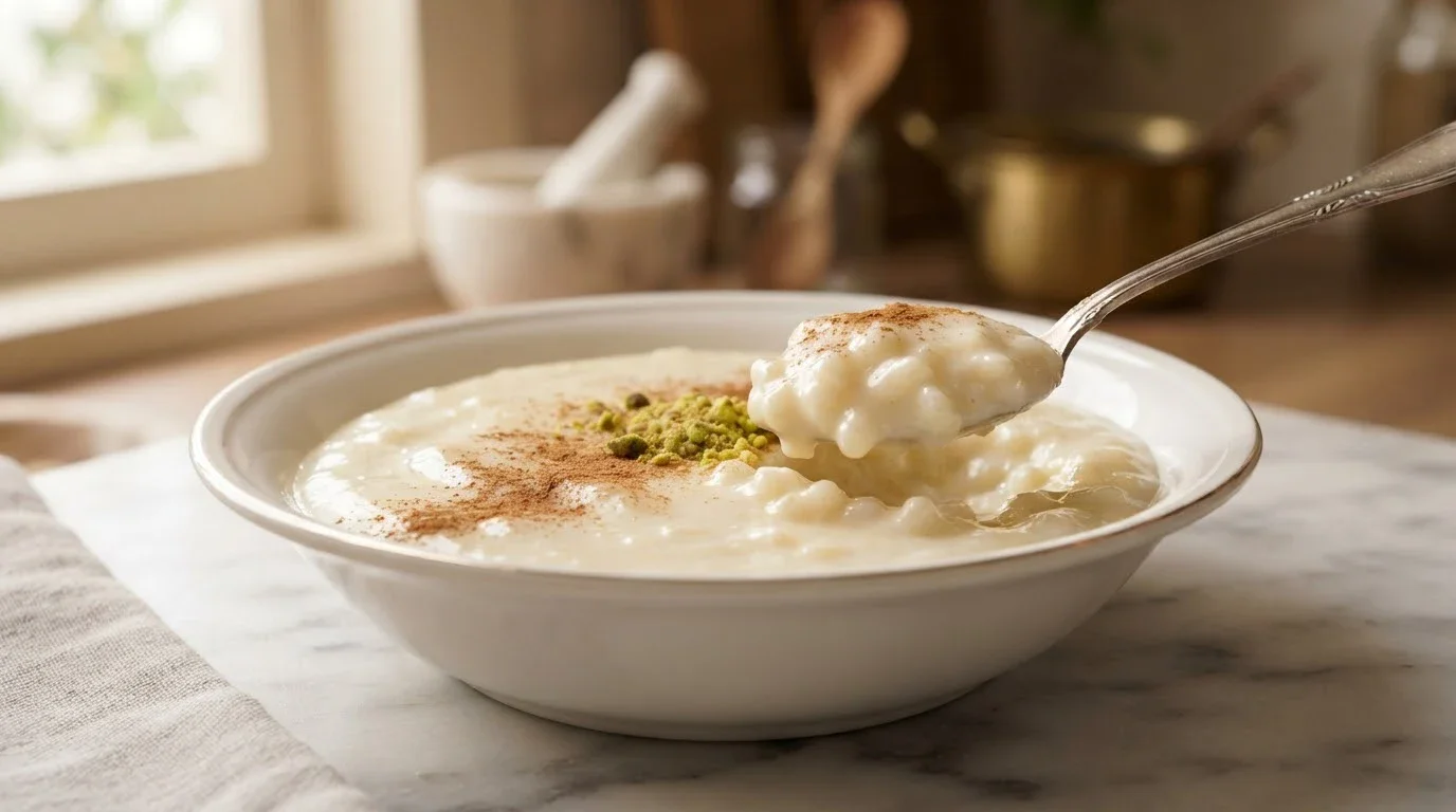 image about طريقة عمل رز بلبن زي المحلات سر القوام الكريمي والطعم الغني في البيت