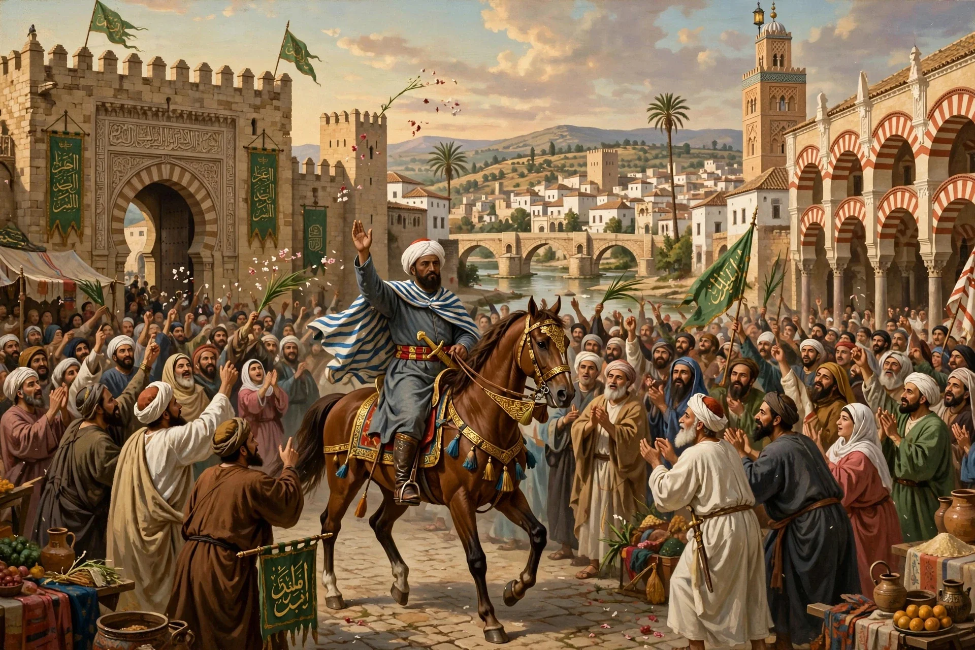 image about قصة حقيقية: رحلة صقر قريش عبد الرحمن الداخل من نهر الفرات إلى عرش الأندلس