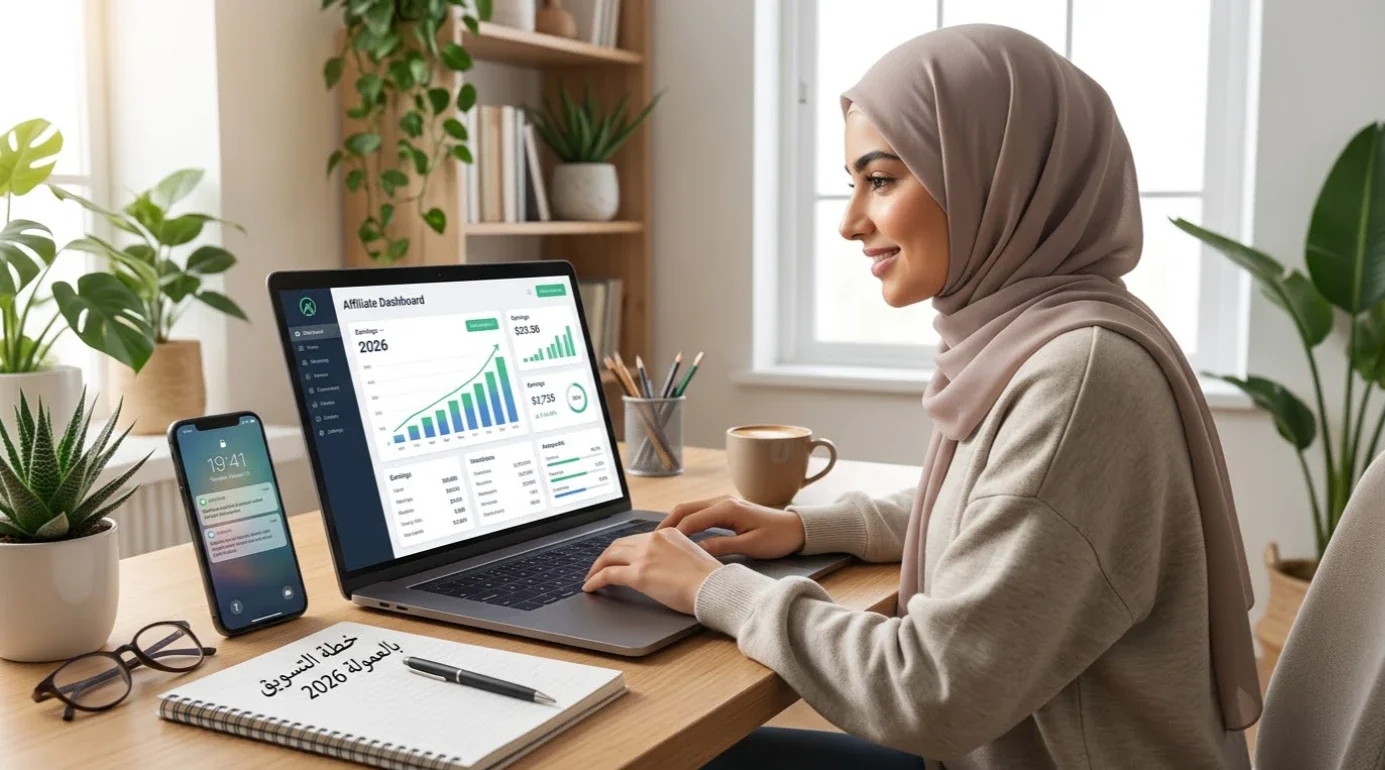 image about كيف تبدأ الربح من الأفليت ماركتنج في 2026 بخطة كاملة للمبتدئين؟ 💸