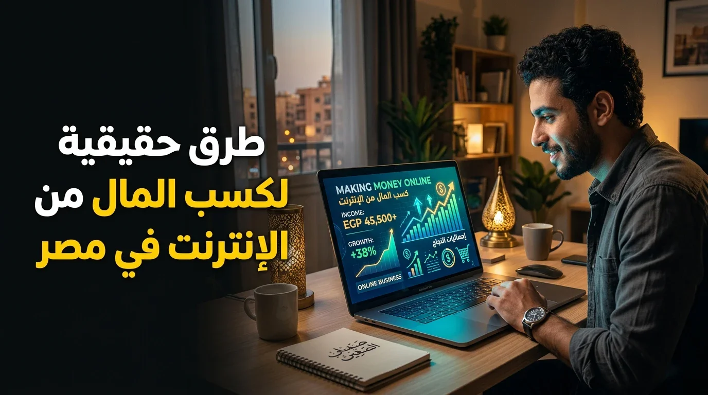 image about الربح من الإنترنت: كيف تبدأ من الصفر وتبني مصدر دخل حقيقي؟