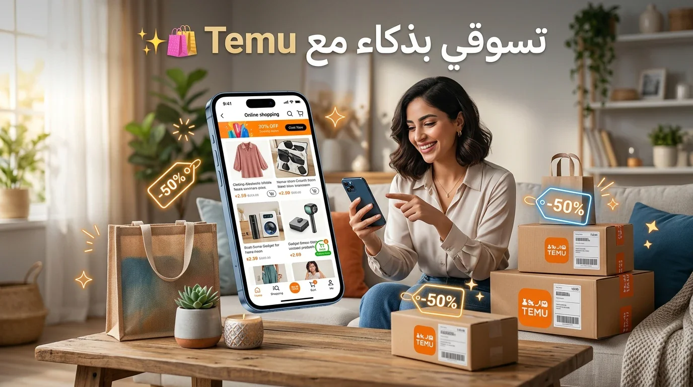 image about 🛍️ Temu: كيف تستفيدين من العروض وتتسوقين بذكاء؟ ✨