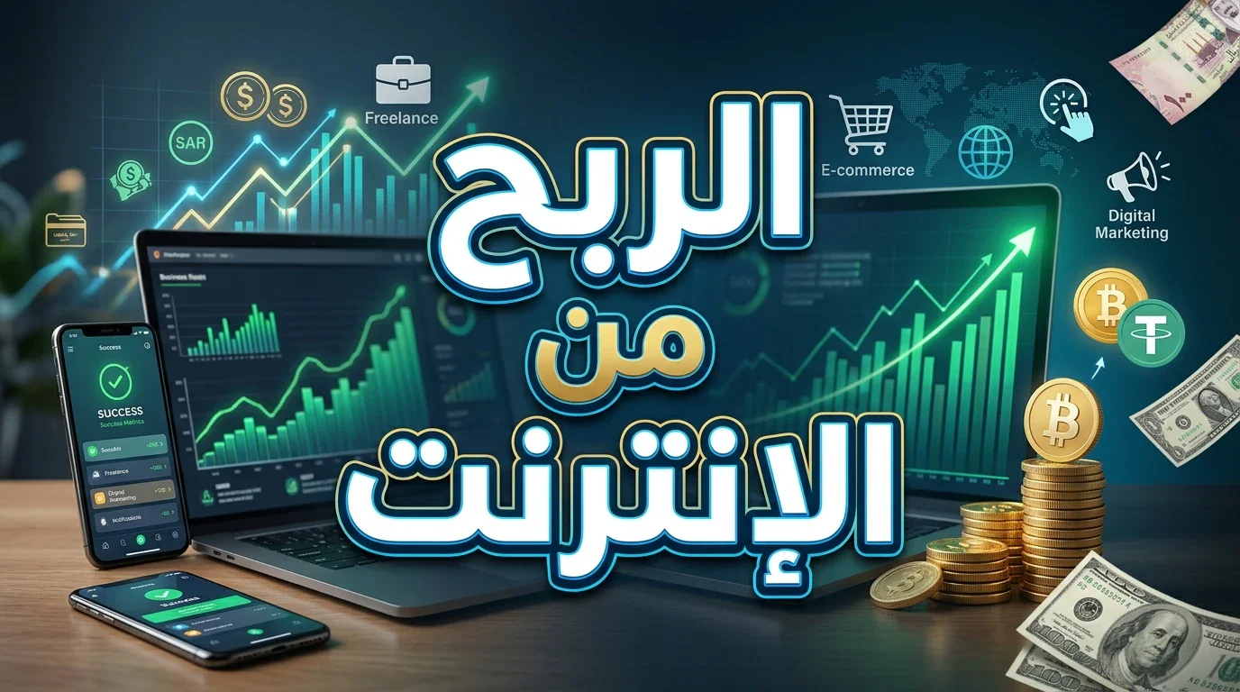 image about الربح من الإنترنت: طرق حقيقية لبناء دخل إضافي
