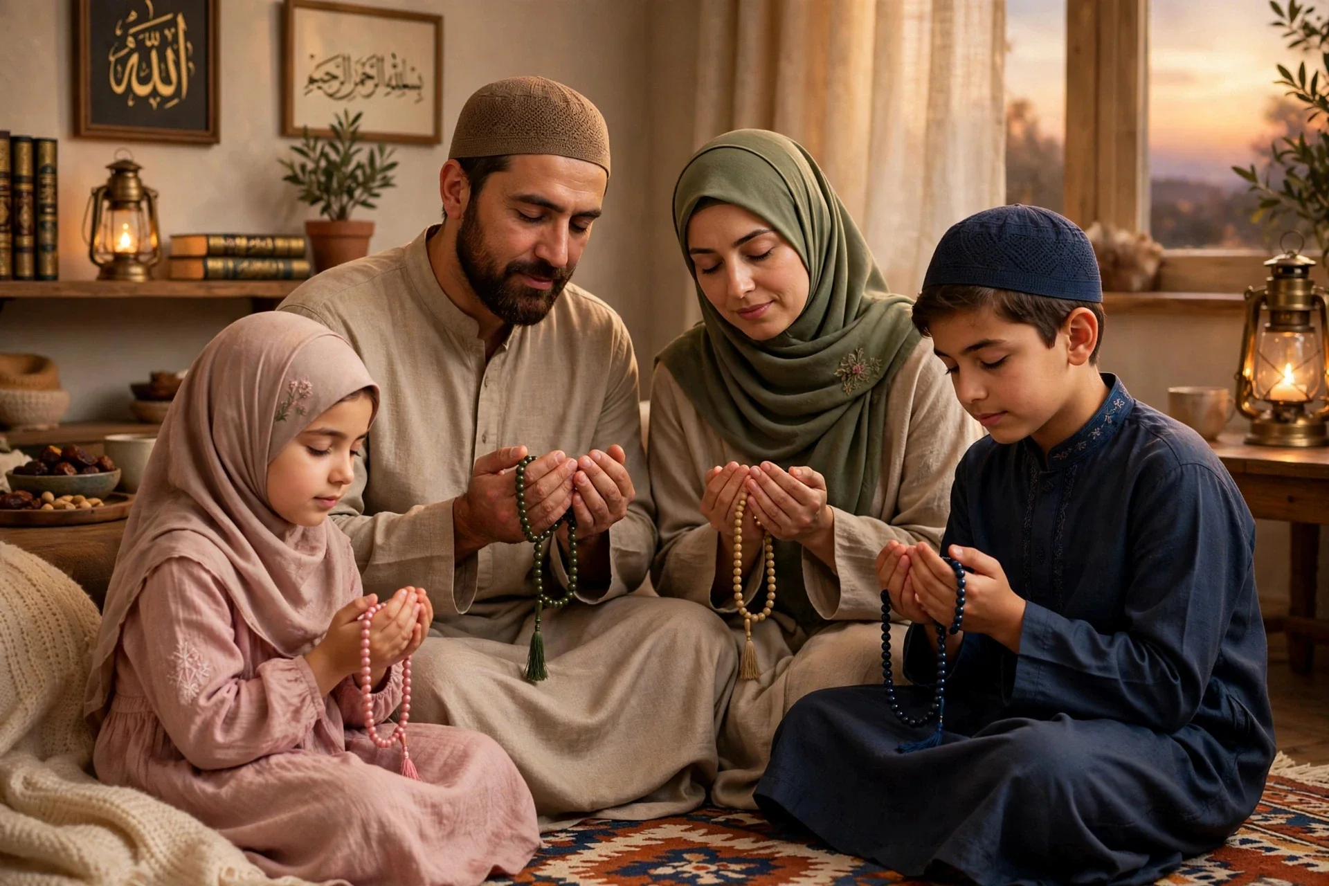 image about قوة السبحة الذهبية