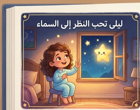 image about 🌟 ليلى ومدينة النجوم 🌟