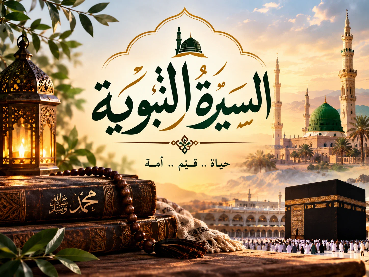 image about محمد ﷺ.. سيرة نبي ورسالة حياة