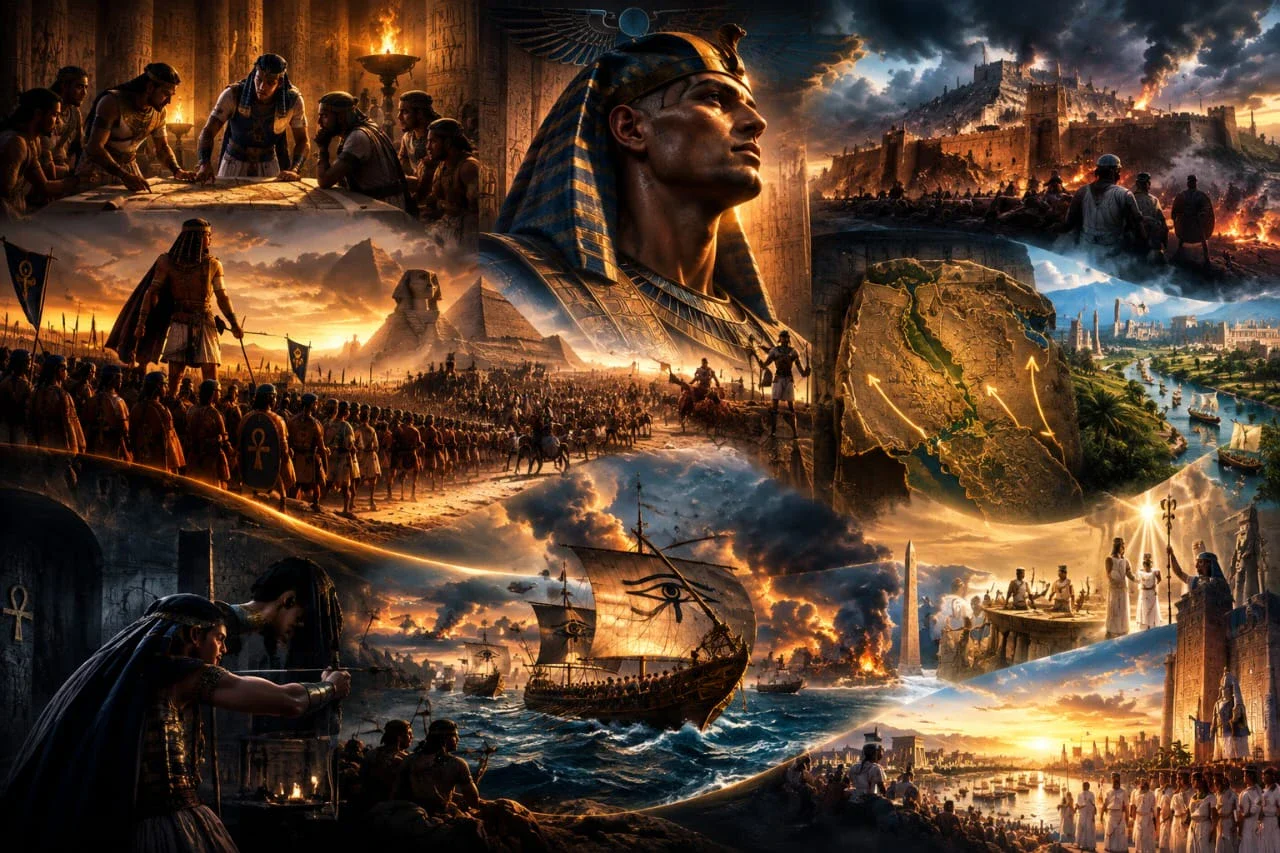 image about من بناء الدولة إلى ميادين الحرب: كيف تحولت مصر إلى قوة وكيف وُلدت قوة صنعت تاريخها يد بالكفاح واخري بالسلاح.
