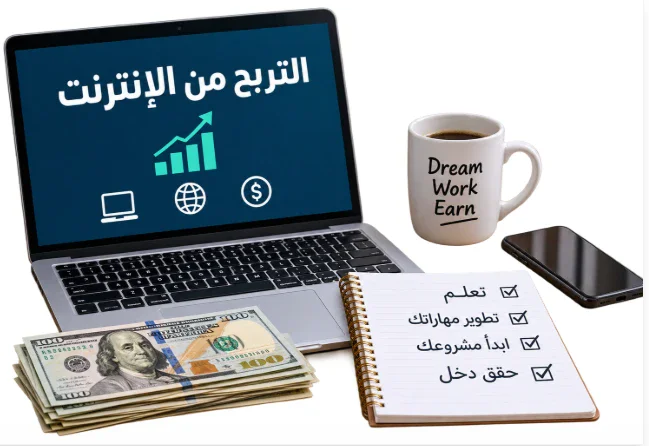 image about التربح من الإنترنت: دليلك لبدء تحقيق دخل من المنزل