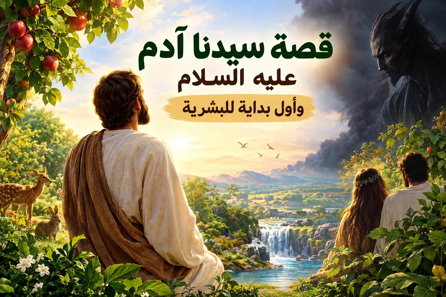 image about قصه سيدنا آدم عليه السلام واول بداية للبشريه