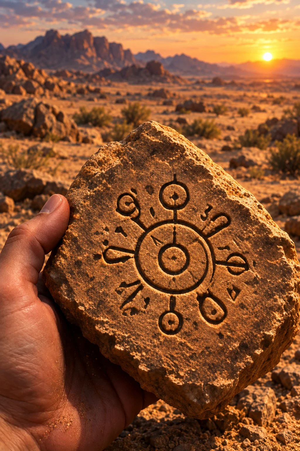 image about 🏺 المدينة المدفونة تحت الرمال وسر الخريطة التي لم يعرف أحد مكانها