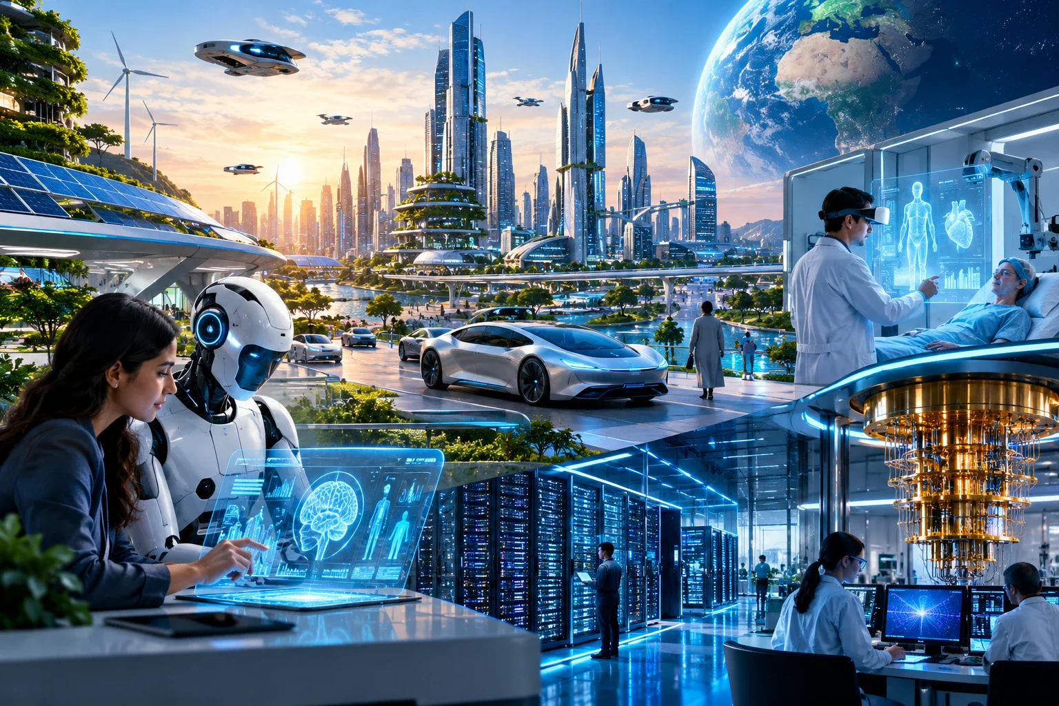 image about مستقبل التكنولوجيا والذكاء الاصطناعي في 2050: كيف سيبدو العالم بعد 24 عامًا؟