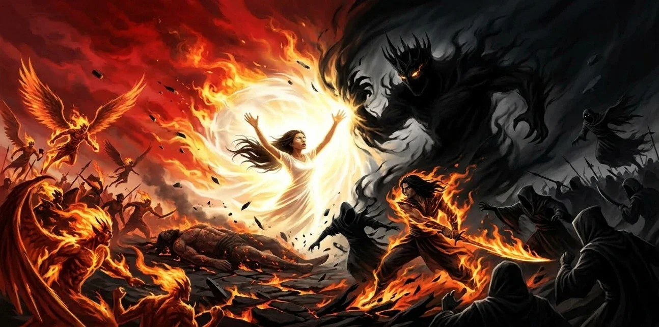 image about ظل من نار – قصة حب بين بشر وجني
