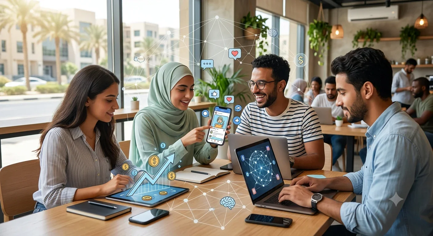 image about مواقع التواصل الاجتماعي: بين تعزيز الاتصال الشامل وتحديات الصحة النفسية والاقتصاد الرقمي
