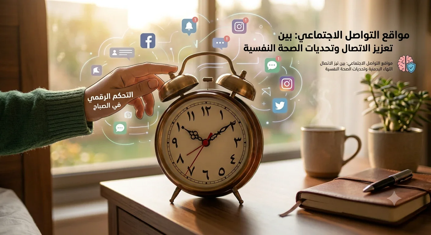 image about مواقع التواصل الاجتماعي: بين تعزيز الاتصال الشامل وتحديات الصحة النفسية والاقتصاد الرقمي