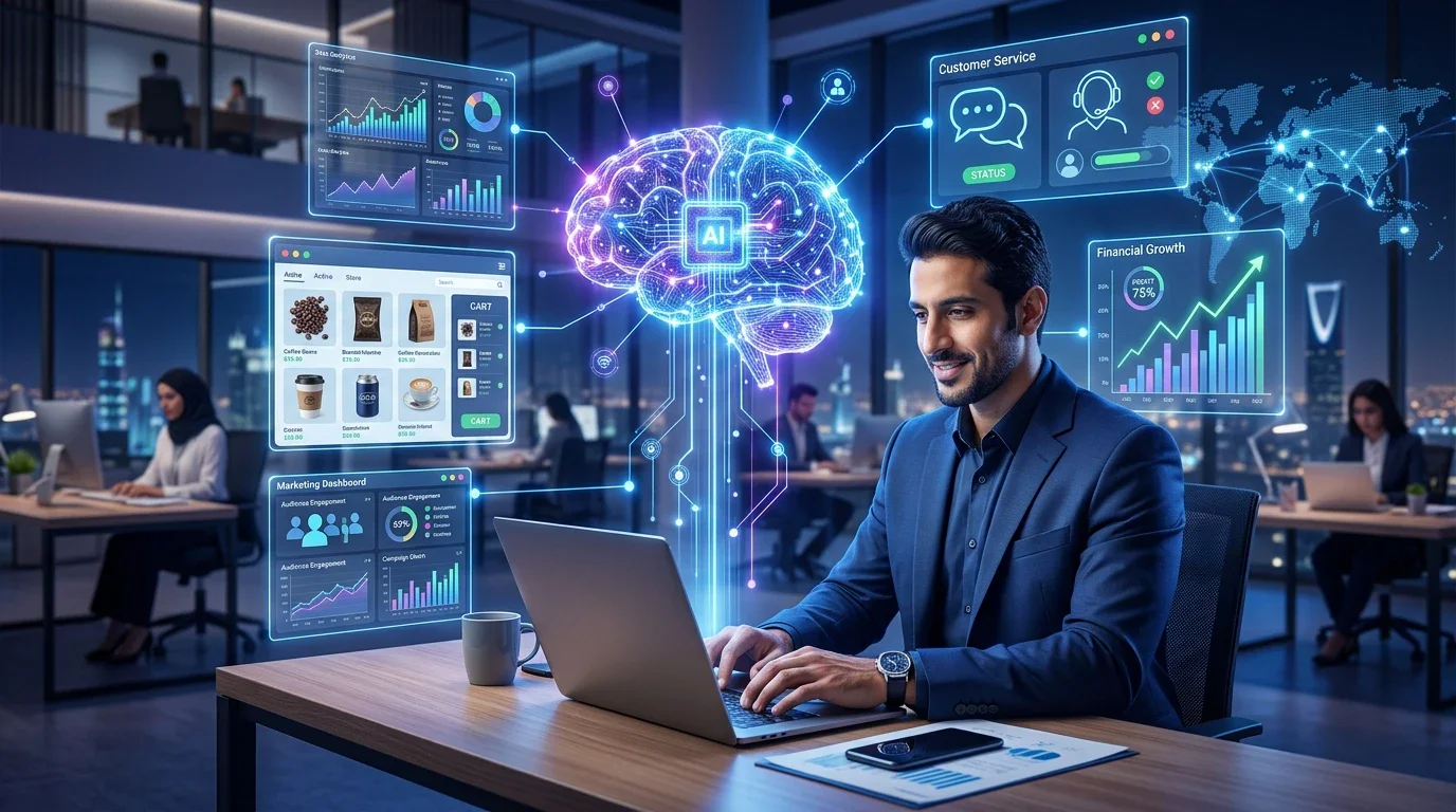 image about الذكاء الاصطناعي في البزنس: كيف تحوّل AI إلى أداة حقيقية لبناء وتنمية مشروعك؟