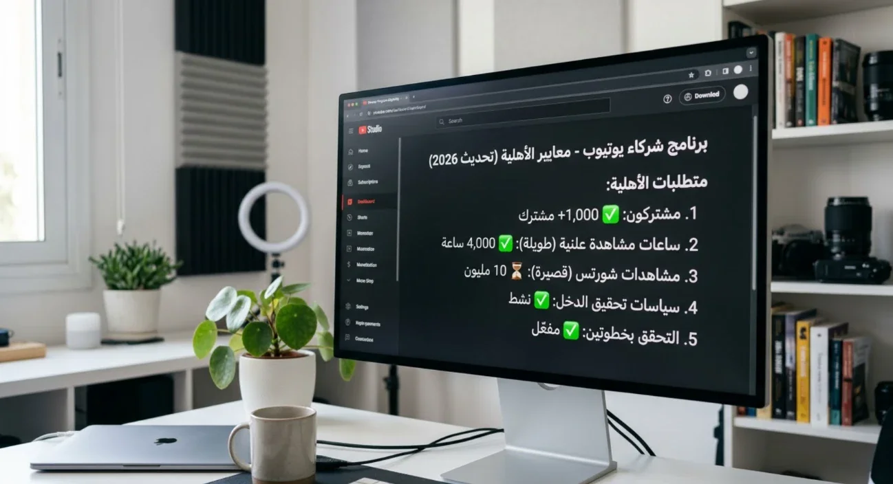 image about الربح من صناعة المحتوى: يوتيوب، تيك توك، والمدونات في 2026