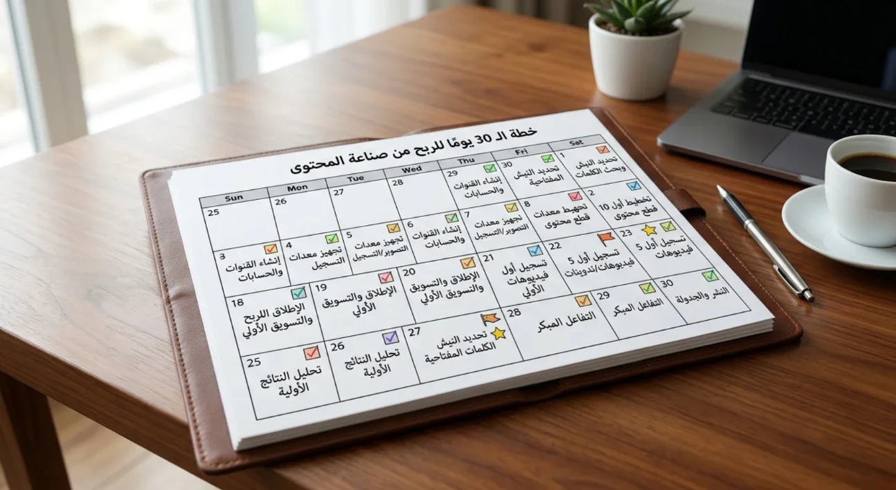 image about الربح من صناعة المحتوى: يوتيوب، تيك توك، والمدونات في 2026