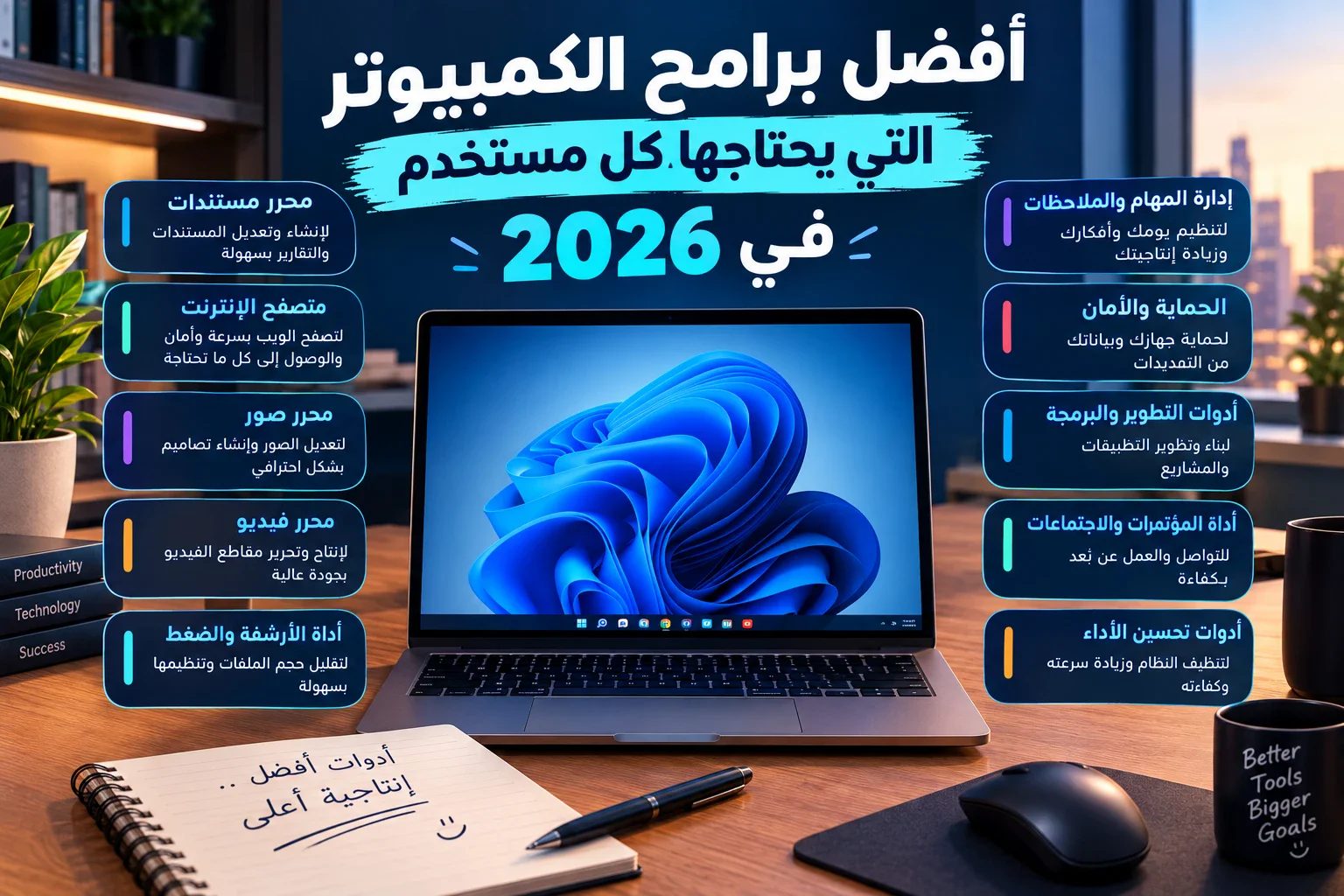 image about أفضل برامج الكمبيوتر التي يحتاجها كل مستخدم في 2026