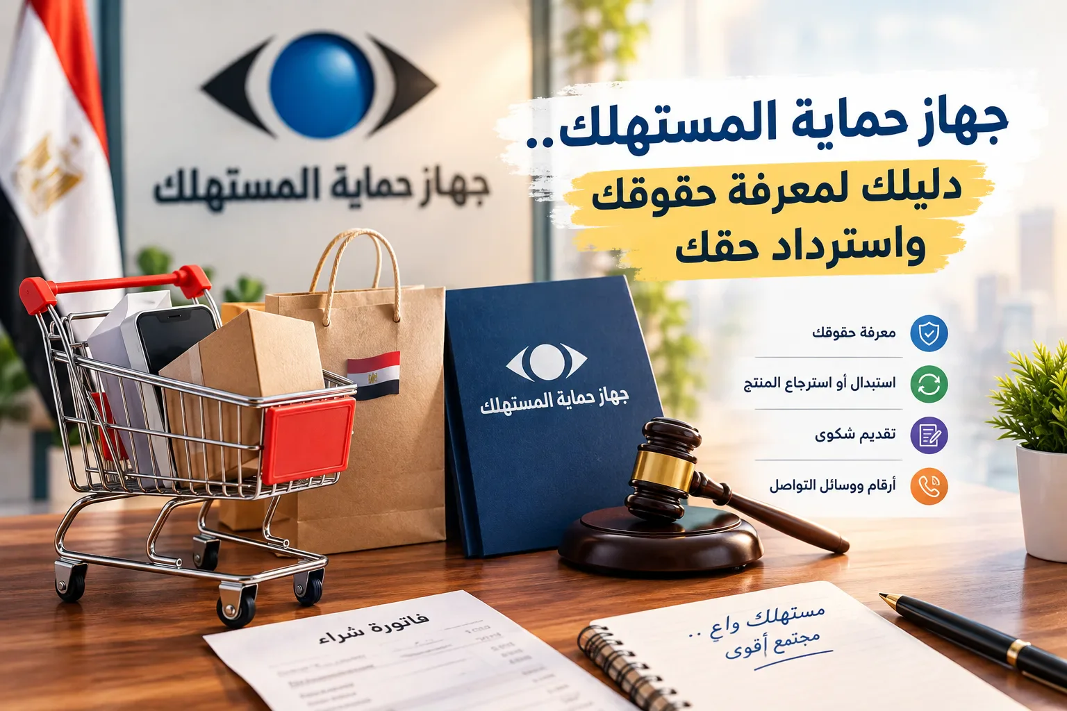 image about جهاز حماية المستهلك.. دليلك لمعرفة حقوقك واسترداد حقك