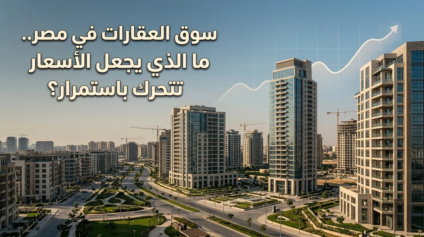 image about سوق العقارات في مصر.. ما الذي يجعل الأسعار تتحرك باستمرار؟