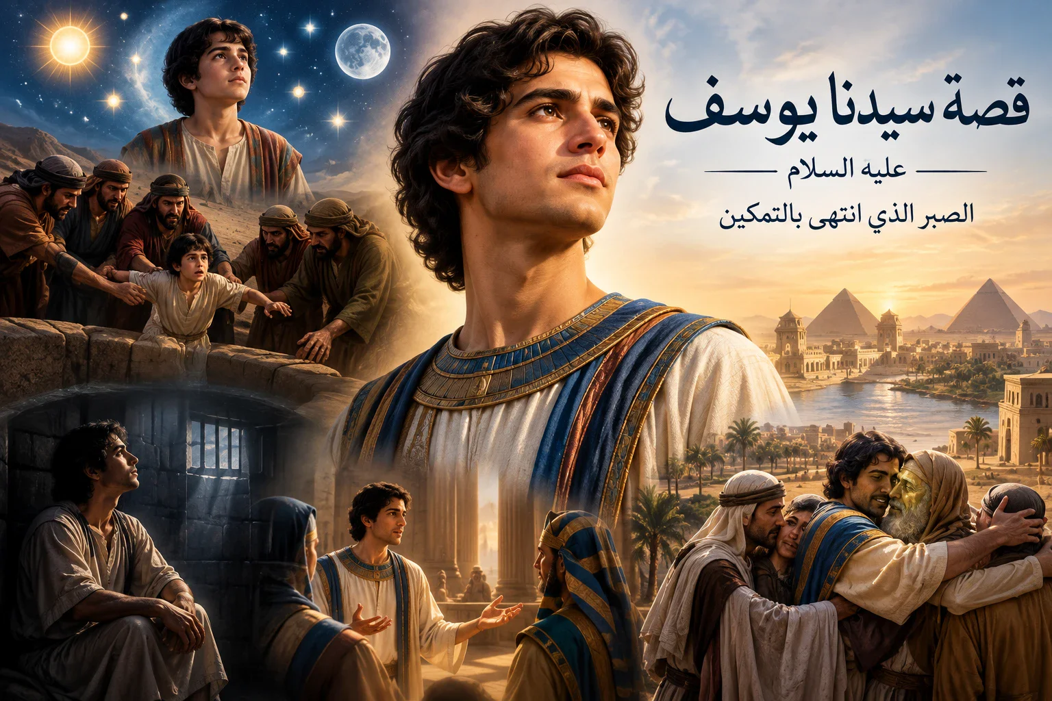 image about قصة سيدنا يوسف عليه السلام.. الصبر الذي انتهى بالتمكين