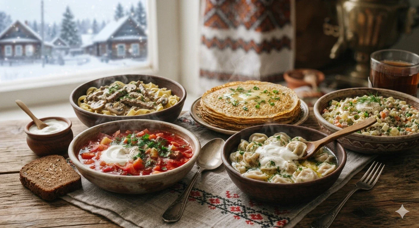 image about أشهر خمس اكلات من المطبخ الروسى