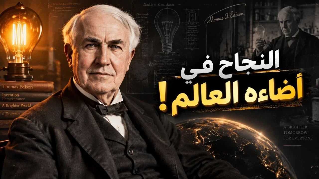 image about قصة نجاح الرجل الذي أضاء العالم.