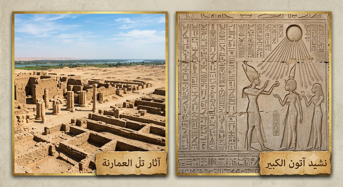 image about الفرعون الذي حاول المصريون محوه من التاريخ 