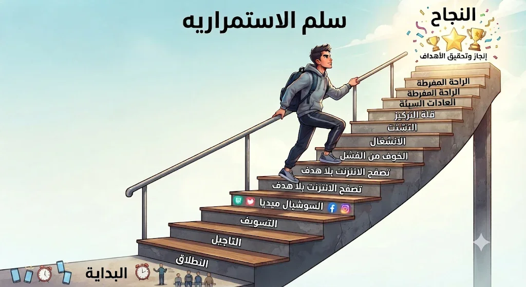 image about كيف تحافظ على الاستمرارية في تحقيق أهدافك  رغم فقدان الشغف والحماس؟