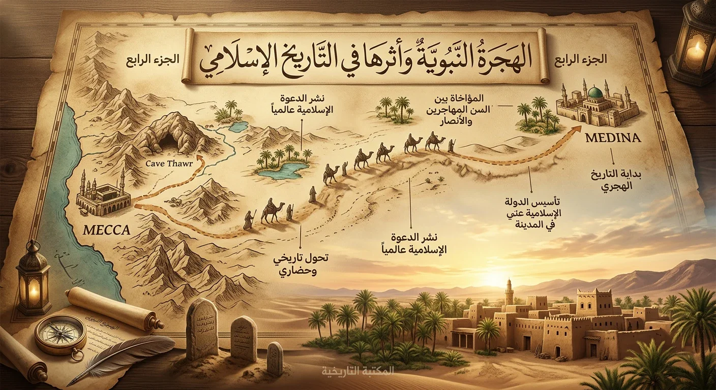 image about الهجرة النبوية وأثرها في التاريخ الإسلامي والتقويم الهجري