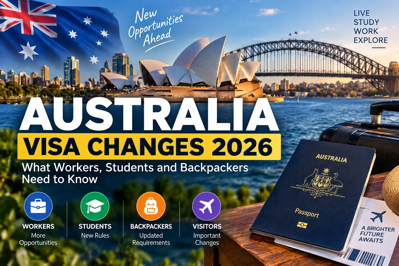 image about Australia Visa Changes 2026: New Rules for Workers, Students & Backpackers