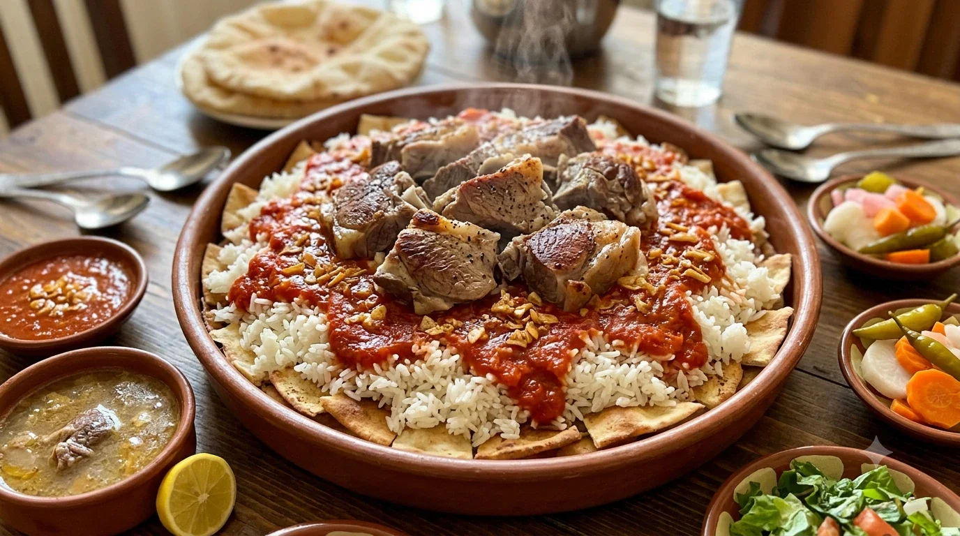 image about أشهر الأكلات في المطبخ المصري: رحلة بين الكشري والفول والطعمية والملوخية والمحشي والفتة والحلويات المصرية