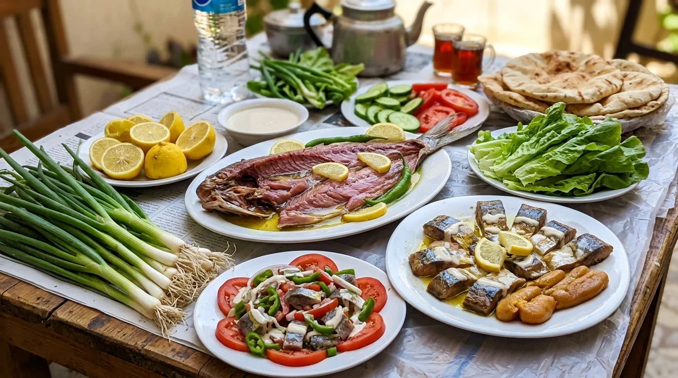 image about أشهر الأكلات في المطبخ المصري: رحلة بين الكشري والفول والطعمية والملوخية والمحشي والفتة والحلويات المصرية