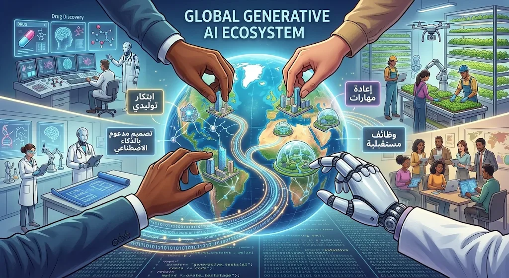 image about ثورة الذكاء الاصطناعي التوليدي: كيف تُعيد التكنولوجيا تشكيل مفهوم العمل والوظائف؟