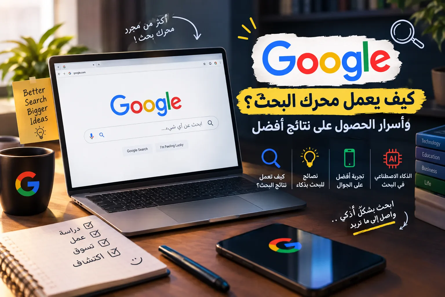 image about 🔎 Google.. كيف يعمل محرك البحث؟ وأسرار الحصول على نتائج أفضل 🚀