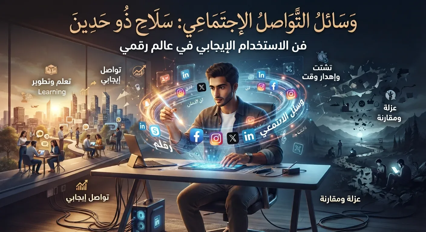 image about مقال عن وسائل التواصل الاجتماعي