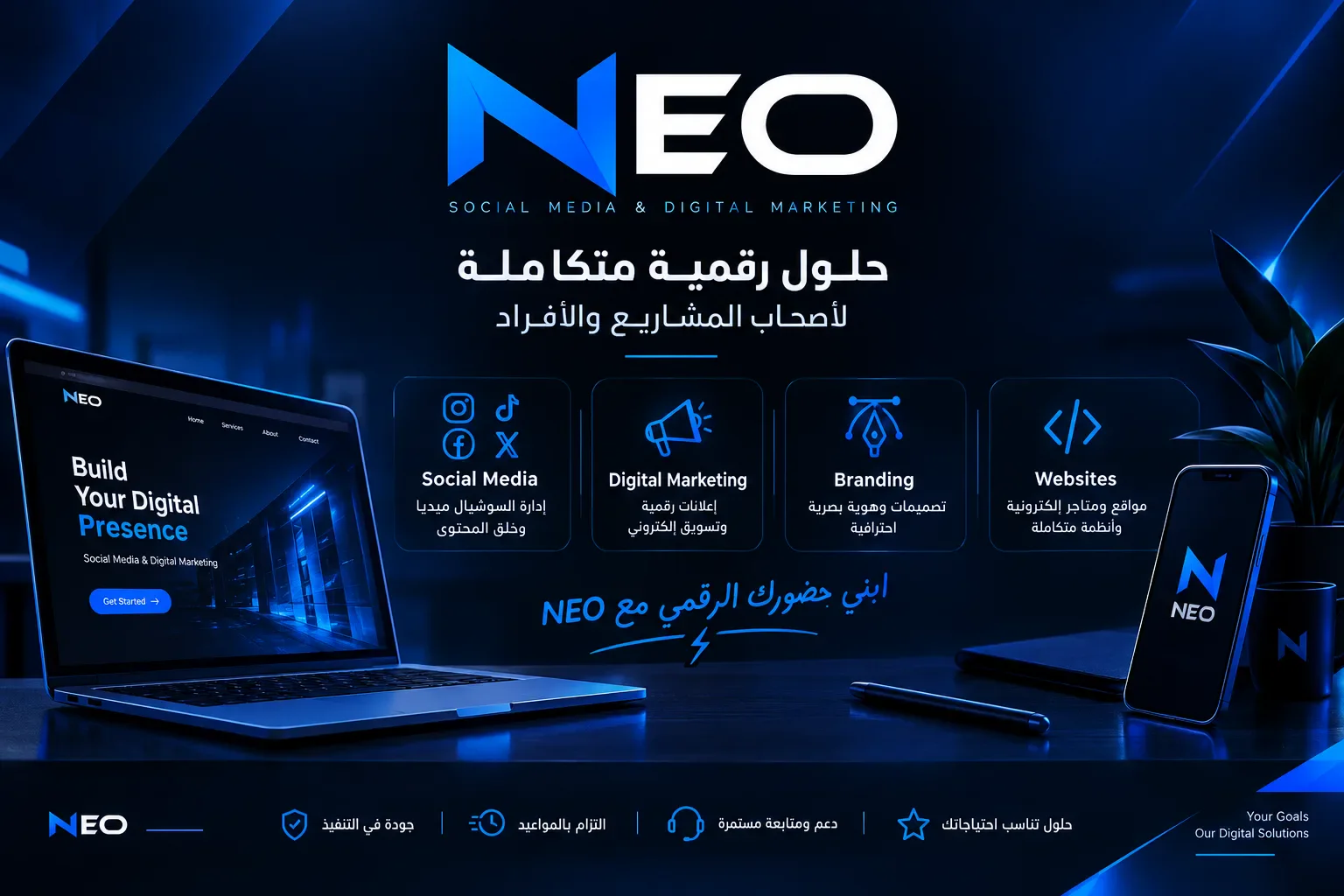image about NEO | حلول وخدمات رقمية متكاملة للأفراد وأصحاب الأعمال