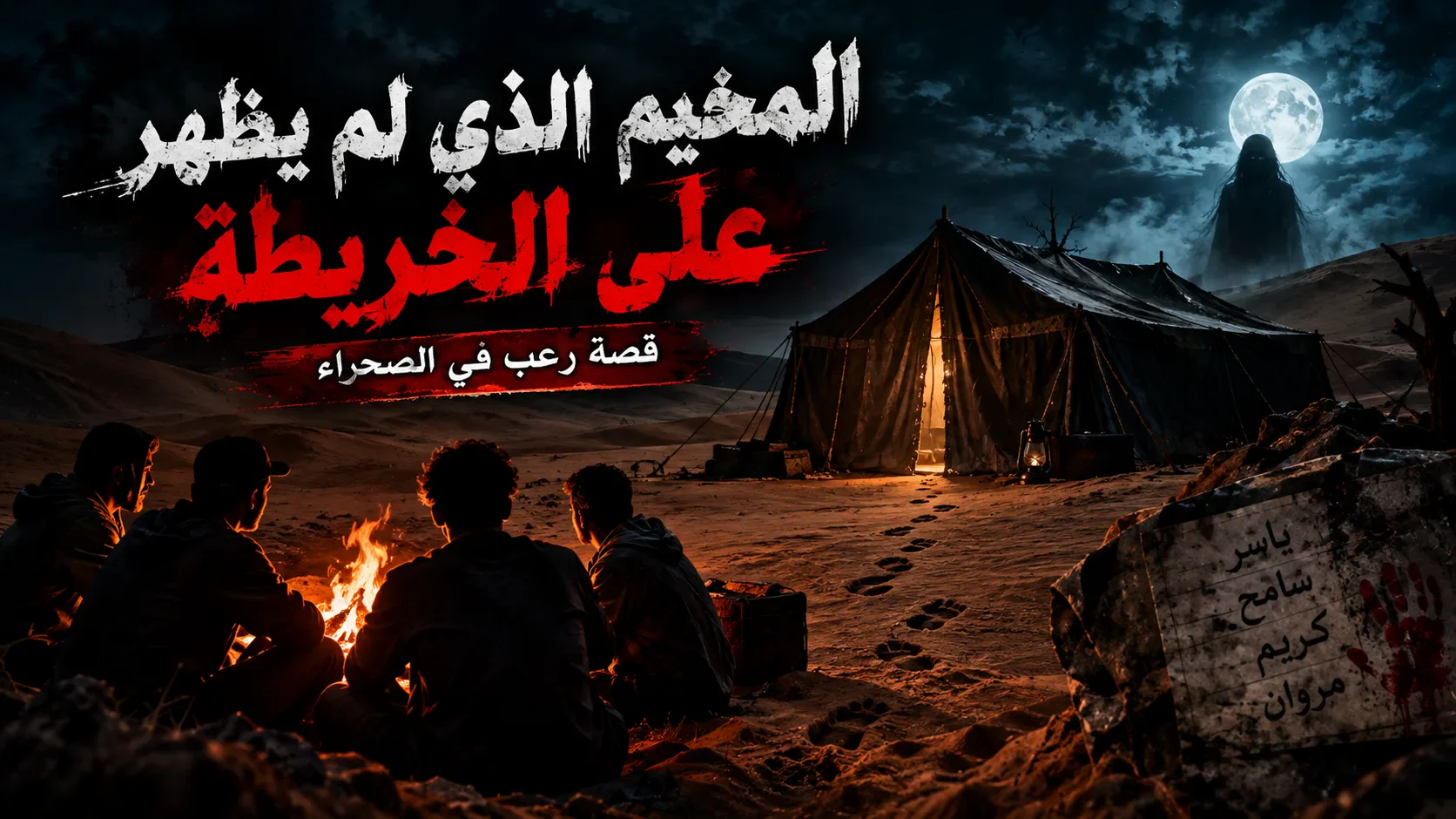 image about قصة رعب في الصحراء: المخيم الذي لم يظهر على الخريطة