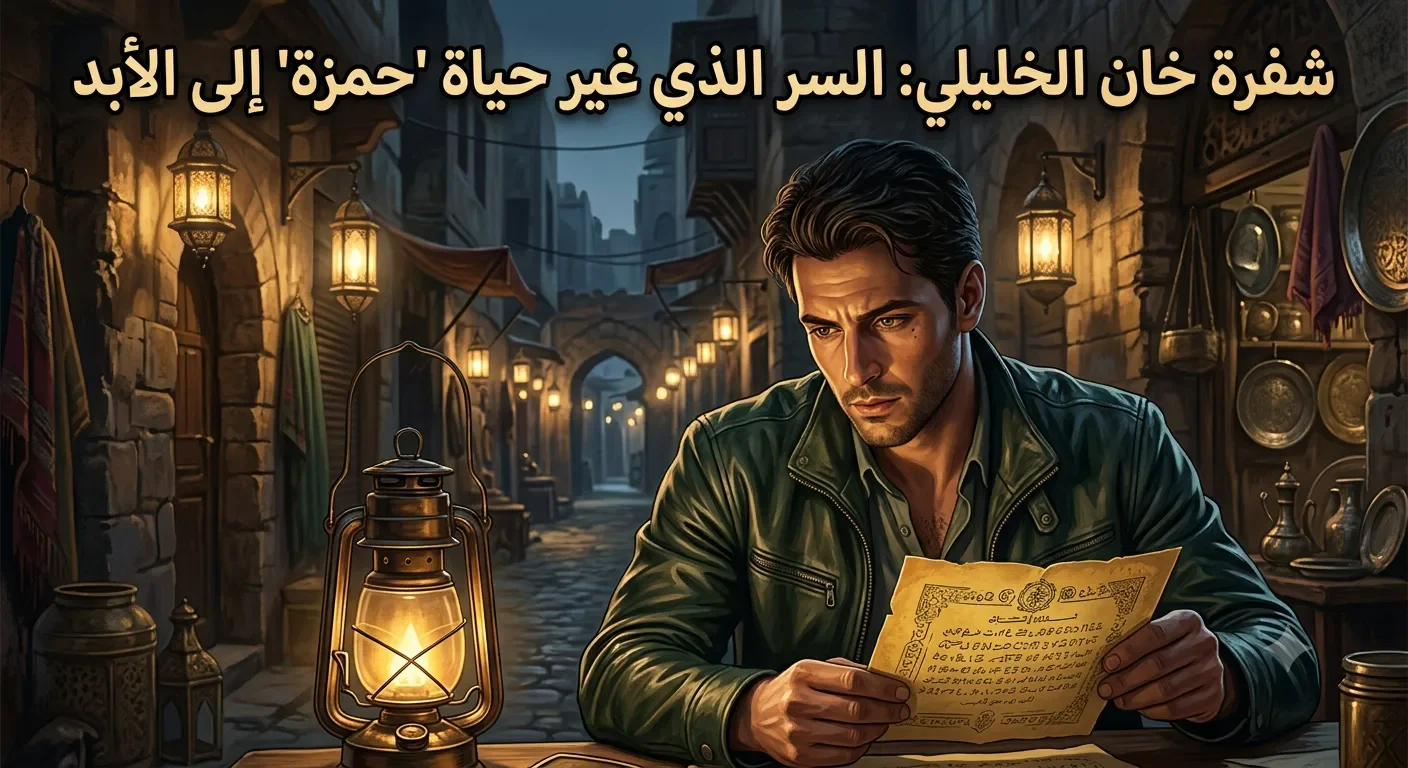 image about شفرة خان الخليلي: السر الذي غير حياة "حمزة" إلى الأبد