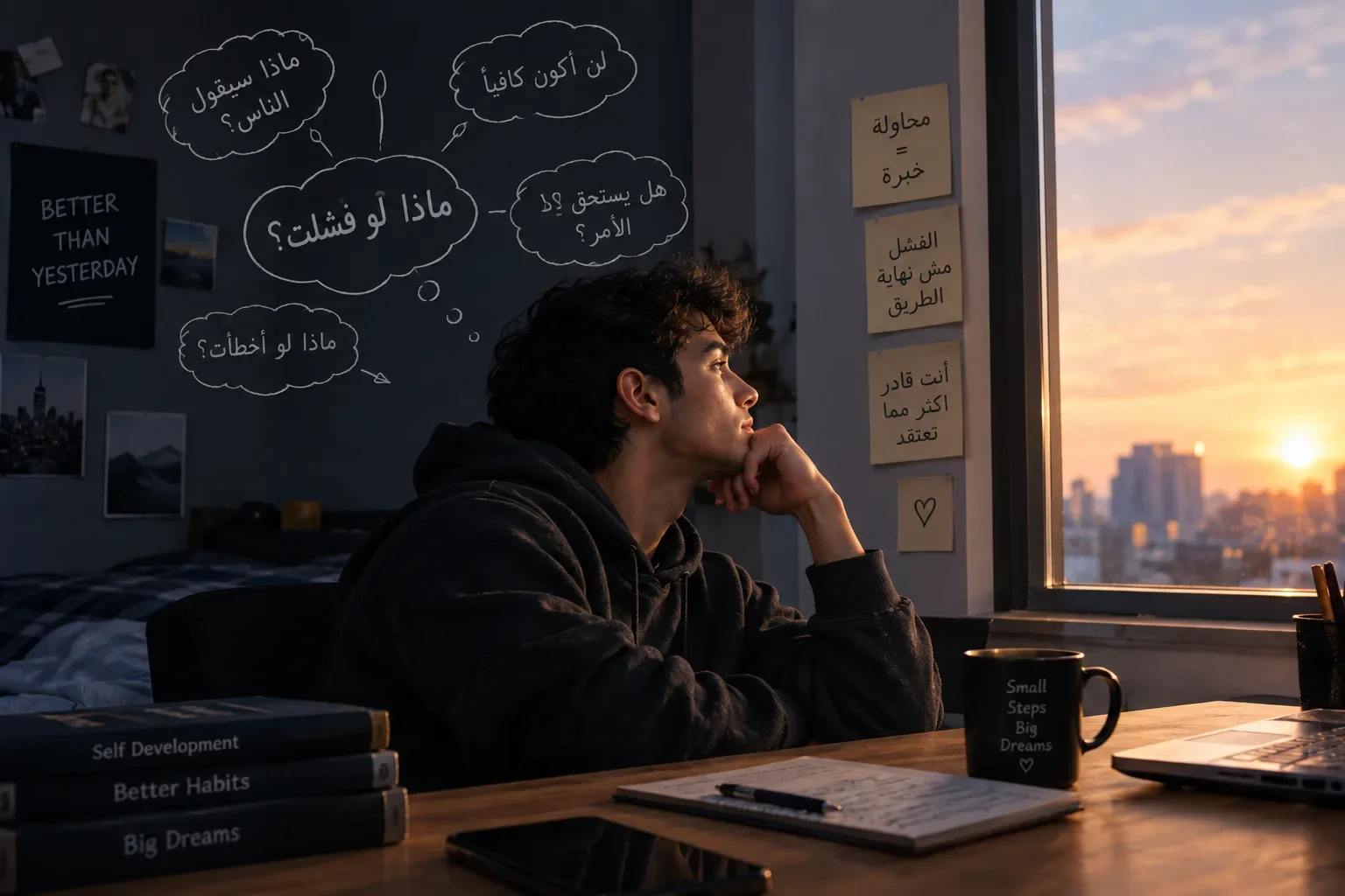 image about ليه بقينا بنخاف من الفشل أكتر من الفشل نفسه؟
